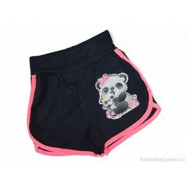 Фотография Шорты детские Лето 1733 панда т.синій (4 шт. р.сетка 5-8) "Kids-modnik" недорого оптом от прямого поставщика