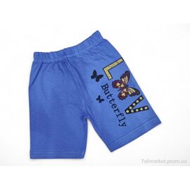 Фотография Шорты детские Лето 2337 синій (5 шт. р.сетка 3-7) "Kids-modnik" недорого оптом от прямого поставщика