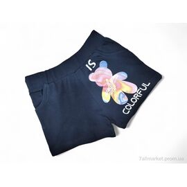 Фотография Шорты детские Лето 18160 чорний (5 шт. р.сетка 8-12) "Kids-modnik" недорого оптом от прямого поставщика