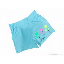 Фотография Шорты детские Лето 18158 бірюзовий (5 шт. р.сетка 8-12) "Kids-modnik" недорого оптом от прямого поставщика