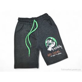 Фотография Шорты детские Лето 9763 т.сірий (4 шт. р.сетка 5-8) "Kids-modnik" недорого оптом от прямого поставщика