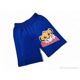 Шорти дитячі Літо 18175 синій (4 шт. р.сітка1-4) "Kids-modnik" недорого оптом від прямого постачальника