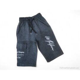 Фотография Шорты детские Лето 120 сірий (4 шт. р.сетка 5-8) "Kids-modnik" недорого оптом от прямого поставщика