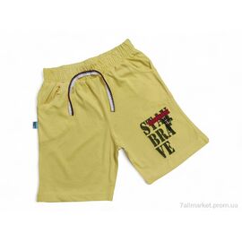 Фотография Шорты детские Лето 1550 жовтий (4 шт. р.сетка 9-12) "Kids-modnik" недорого оптом от прямого поставщика