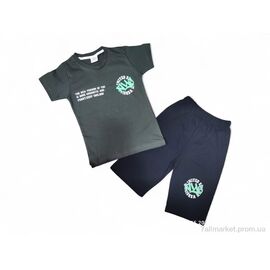 Костюм дитячий Літо 6682 хакі (6 шт. р.сітка4-10) "Kids-modnik" недорого оптом від прямого постачальника