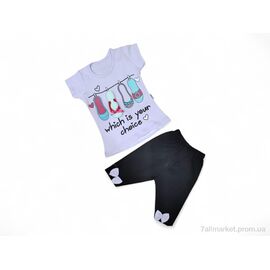 Костюм дитячий Літо 2559 бузковий (3 шт. р.сітка1-3) "Kids-modnik" недорого оптом від прямого постачальника