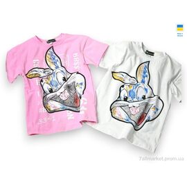 Фотография Футболка детская Лето 007-2 білий (92р) (1 шт. р.сетка One size) "Mimicoo" недорого оптом от прямого поставщика