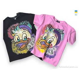 Фотография Футболка детская Лето 009-2 чорний (104р) (1 шт. р.сетка One size) "Mimicoo" недорого оптом от прямого поставщика