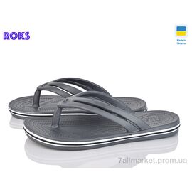 В'єтнамки жіночі Літо 257 сірий (8 пар р.37-41) "Roks" недорого оптом від прямого постачальника