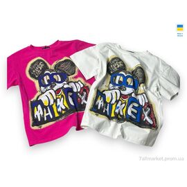 Фотография Футболка детская Лето 020-2 малиновий (116р) (1 шт. р.сетка One size) "Mimicoo" недорого оптом от прямого поставщика