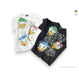 Фотография Футболка детская Лето 022-2 чорний (116р) (1 шт. р.сетка One size) "Mimicoo" недорого оптом от прямого поставщика