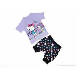 Фотография Костюм детский Лето 58306 бузковий (4 шт. р.сетка 6-18) "Kids-modnik" недорого оптом от прямого поставщика