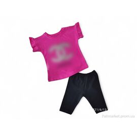 Фотография Костюм детский Лето 5430 малиновий (4 шт. р.сетка 9-24) "Kids-modnik" недорого оптом от прямого поставщика