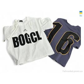 Фотография Футболка детская Лето 031 графіт (110р) (1 шт. р.сетка One size) "Mimicoo" недорого оптом от прямого поставщика