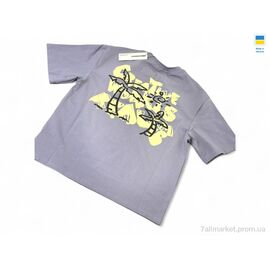Футболка дитяча Літо 034 графіт (122р) (1 шт. р.сіткаOne size) "Mimicoo" недорого оптом від прямого постачальника