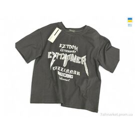 Фотография Футболка детская Лето 048 чорний (134р) (1 шт. р.сетка One size) "Mimicoo" недорого оптом от прямого поставщика