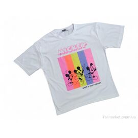 Футболка дитяча Літо 1041 молочний (4 шт. р.сітка13-16) "Kids-modnik" недорого оптом від прямого постачальника