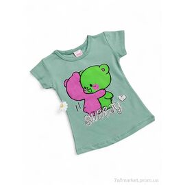 Фотография Футболка детская Лето 11029-2 фісташковий (4 шт. р.сетка 1-4) "Kids-modnik" недорого оптом от прямого поставщика