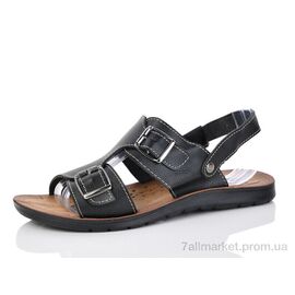 Босоніжки чоловічі Літо 0006-5 чорний (6 пар р.40-44) "DeMur" недорого оптом від прямого постачальника