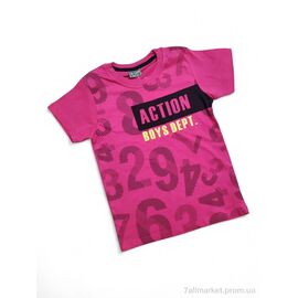 Фотография Футболка детская Лето 3105 червоний (5 шт. р.сетка 8-12) "Kids-modnik" недорого оптом от прямого поставщика
