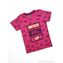 Фотография Футболка детская Лето 9055 червоний (5 шт. р.сетка 8-12) "Kids-modnik" недорого оптом от прямого поставщика