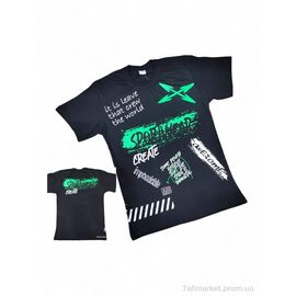 Фотография Футболка детская Лето 9718 чорний (4 шт. р.сетка 9-12) "Kids-modnik" недорого оптом от прямого поставщика