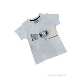 Фотография Футболка детская Лето 180065 бежевий (5 шт. р.сетка 3-12) "Kids-modnik" недорого оптом от прямого поставщика