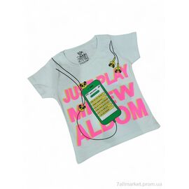Фотография Футболка детская Лето 110020 м'ятний (5 шт. р.сетка 3-7) "Kids-modnik" недорого оптом от прямого поставщика