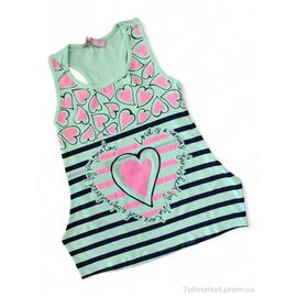 Фотография Футболка детская Лето 6234 салатовий (4 шт. р.сетка 6-9) "Kids-modnik" недорого оптом от прямого поставщика