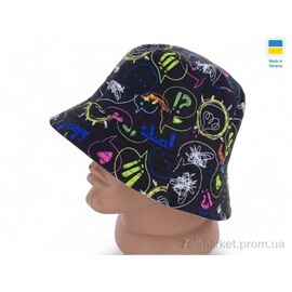 Фотография Панама зимняя женская Лето 0055 чорний (5 шт. р.сетка 54-58) "Mabi" недорого оптом от прямого поставщика