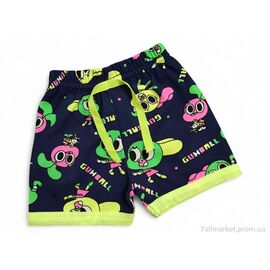 Фотография Шорты детские Лето 4838-1 синьо-жовтий (5 шт. р.сетка 3-7) "Kids-modnik" недорого оптом от прямого поставщика