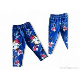Фотография Капри детские Лето 1160-3 джинсовий (5 шт. р.сетка 3-7) "Kids-modnik" недорого оптом от прямого поставщика