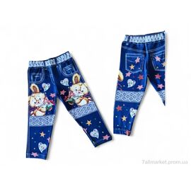 Фотография Капри детские Лето 1160-4 джинсовий (5 шт. р.сетка 3-7) "Kids-modnik" недорого оптом от прямого поставщика