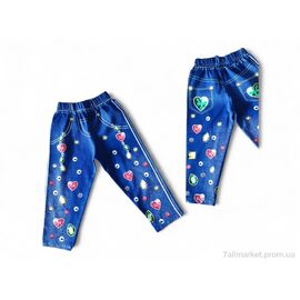 Фотография Капри детские Лето 1160-8 джинсовий (5 шт. р.сетка 3-7) "Kids-modnik" недорого оптом от прямого поставщика