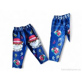 Фотография Капри детские Лето 1160-9 джинсовий (5 шт. р.сетка 3-7) "Kids-modnik" недорого оптом от прямого поставщика