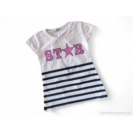 Фотография Футболка детская Лето 7743 св.рожевий (4 шт. р.сетка 9-12) "Kids-modnik" недорого оптом от прямого поставщика