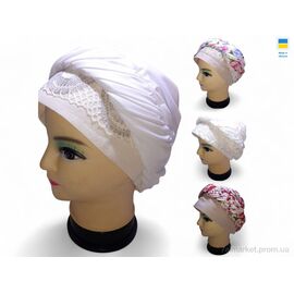 Фотография Чалма женская Лето 0058 mix (4 шт. р.сетка 56-62) "Mabi" недорого оптом от прямого поставщика