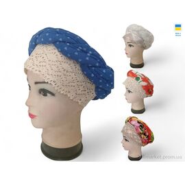 Фотография Чалма женская Лето 0061 mix (4 шт. р.сетка 56-62) "Mabi" недорого оптом от прямого поставщика