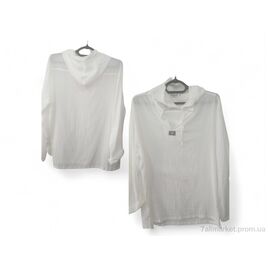 Батник жіночий Літо 0200 білий (6 шт. р.сіткаS-3XL) "Mabi" недорого оптом від прямого постачальника