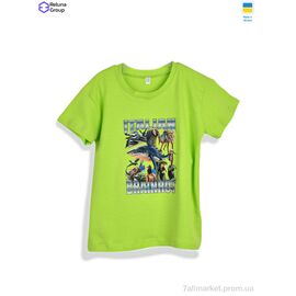 Фотография Футболка детская Лето CL002-2 green (4 шт. р.сетка 104-122) "Reluna Group" недорого оптом от прямого поставщика