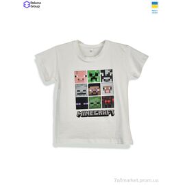 Фотография Футболка детская Лето CL005-2 l.beige (4 шт. р.сетка 104-122) "Reluna Group" недорого оптом от прямого поставщика