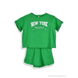 Фотография Костюм детский Лето 004-2 green (4 шт. р.сетка 134-152) "Steysi" недорого оптом от прямого поставщика