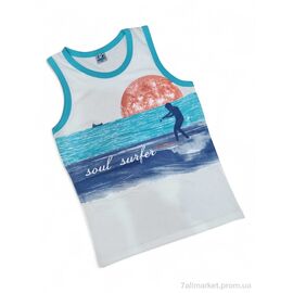 Фотография Майка детская Лето 3501 білий (3 шт. р.сетка 12-16) "Kids-modnik" недорого оптом от прямого поставщика