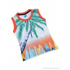 Фотография Майка детская Лето 3461 св.сірий (4 шт. р.сетка 2-8) "Kids-modnik" недорого оптом от прямого поставщика