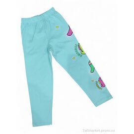 Лосини дитячі Весна/осінь 171-11 бірюзовий (4 шт. р.сітка5-8) "Kids-modnik" недорого оптом від прямого постачальника