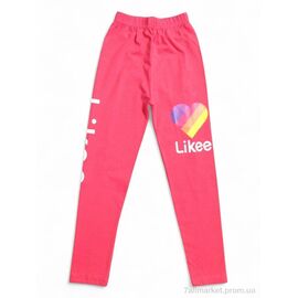 Лосини дитячі Весна/осінь 8642 кораловий Likee (5 шт. р.сітка10-14) "Kids-modnik" недорого оптом від прямого постачальника