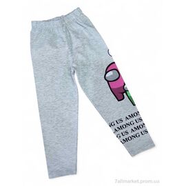 Лосини дитячі Весна/осінь 171-24 св.сірий (4 шт. р.сітка9-12) "Kids-modnik" недорого оптом від прямого постачальника