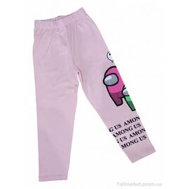 Лосини дитячі Весна/осінь 171-24 св.рожевий (4 шт. р.сітка9-12) "Kids-modnik" недорого оптом від прямого постачальника