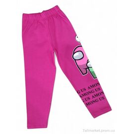 Лосини дитячі Весна/осінь 171-24 малиновий (4 шт. р.сітка9-12) "Kids-modnik" недорого оптом від прямого постачальника
