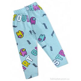 Фотография Капри детские Лето 1006 св.бірюзовий (5 шт. р.сетка 4-8) "Kids-modnik" недорого оптом от прямого поставщика